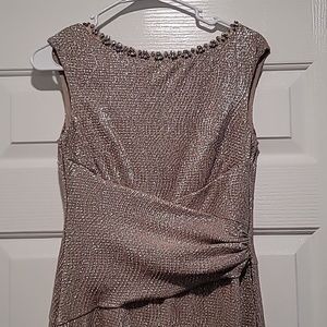 Gold size six dress